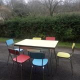 Formica table and chairs set