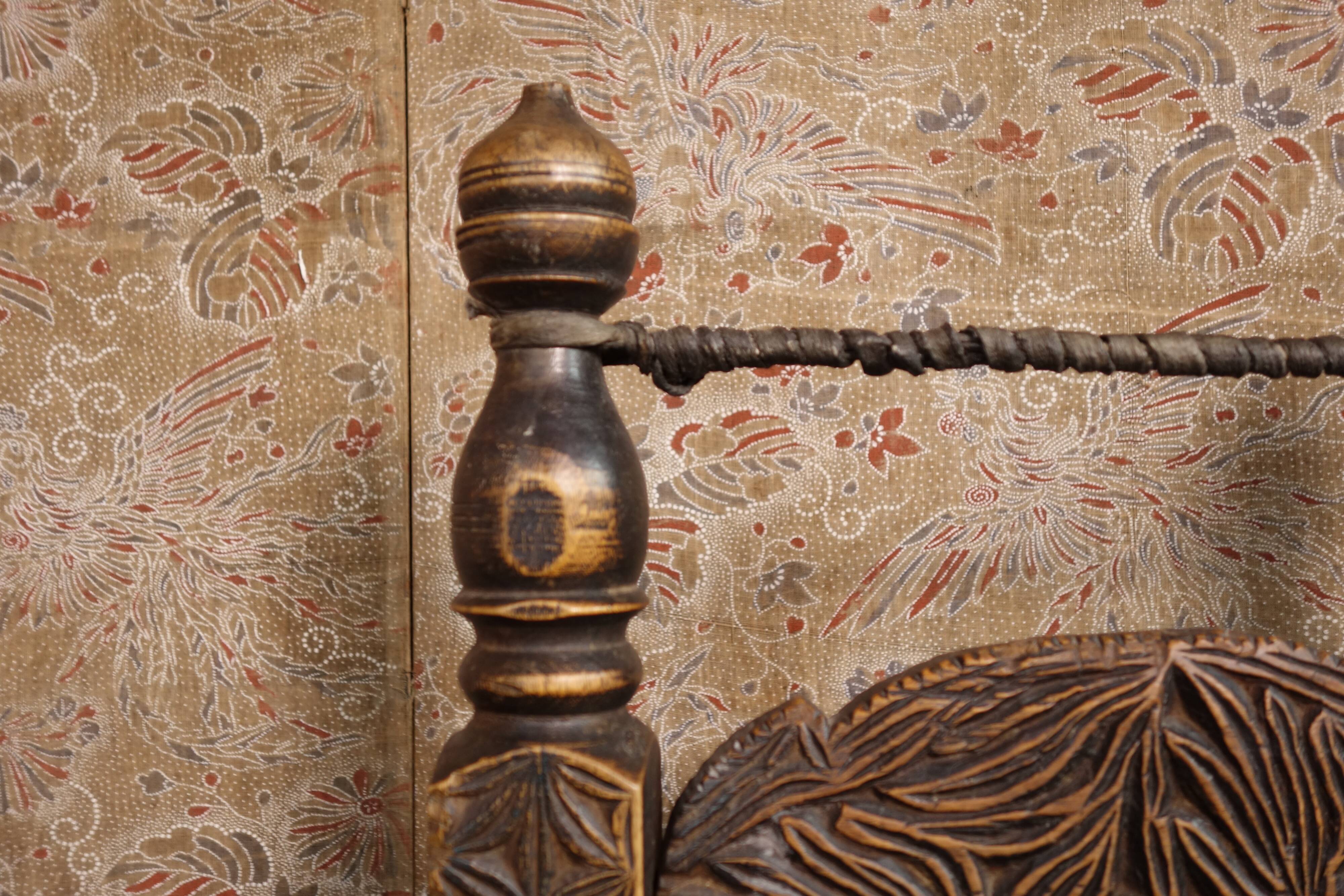 Antique Afghan chair