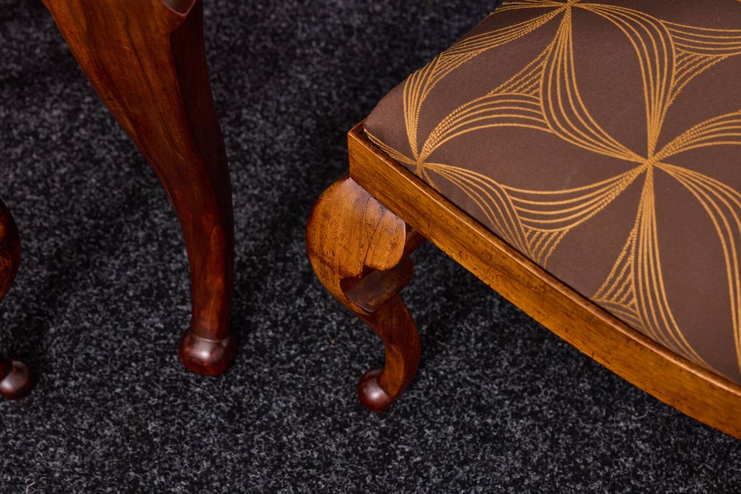 Lajos Kozma, ensemble de 7 pièces baroques Art Déco par Budapest Werkstatten 1920