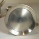 Silver-plated metal coffee pot and milk jug