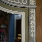 Antique wardrobe Mellier & Co with mirror door