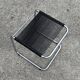 Vintage Knoll Stool Bauhaus Style Chrome Tubular 1970s