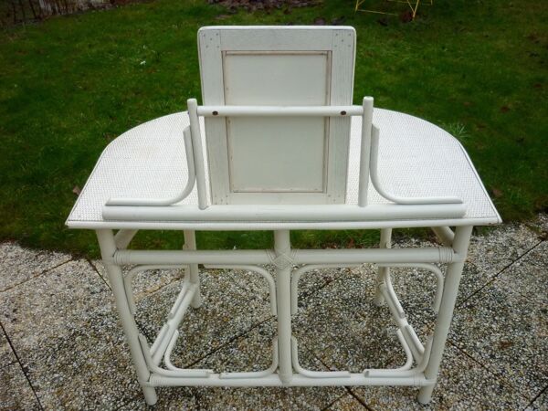Coiffeuse avec miroir et tiroir