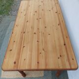 Wooden table or desk with removable legs