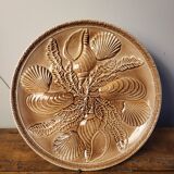 Set of 6 slip plates Atelier d'Art Revernay