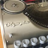 Metalized typewriter Olympia, 1940