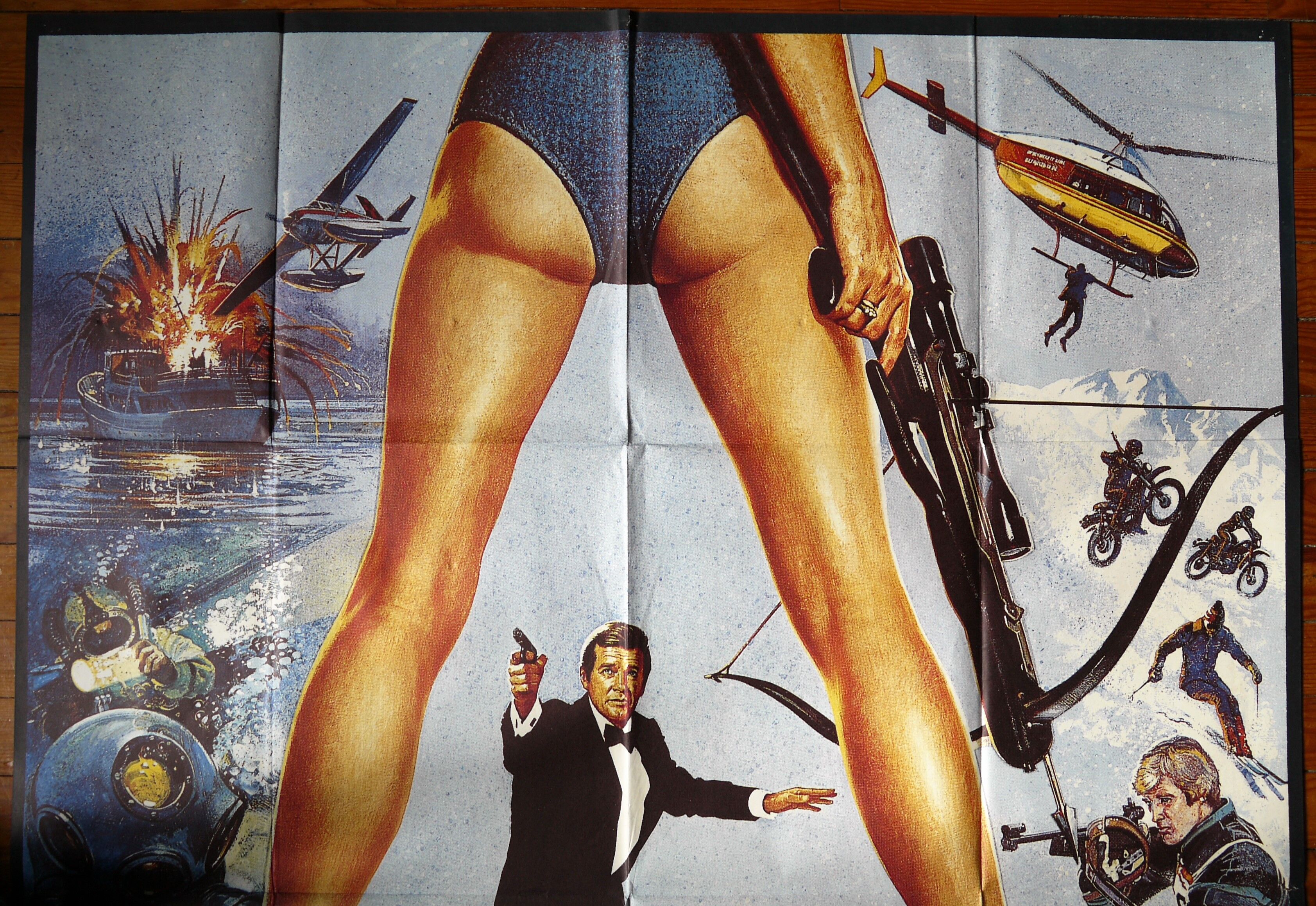 For your eyes - original movie poster - James Bond 007
