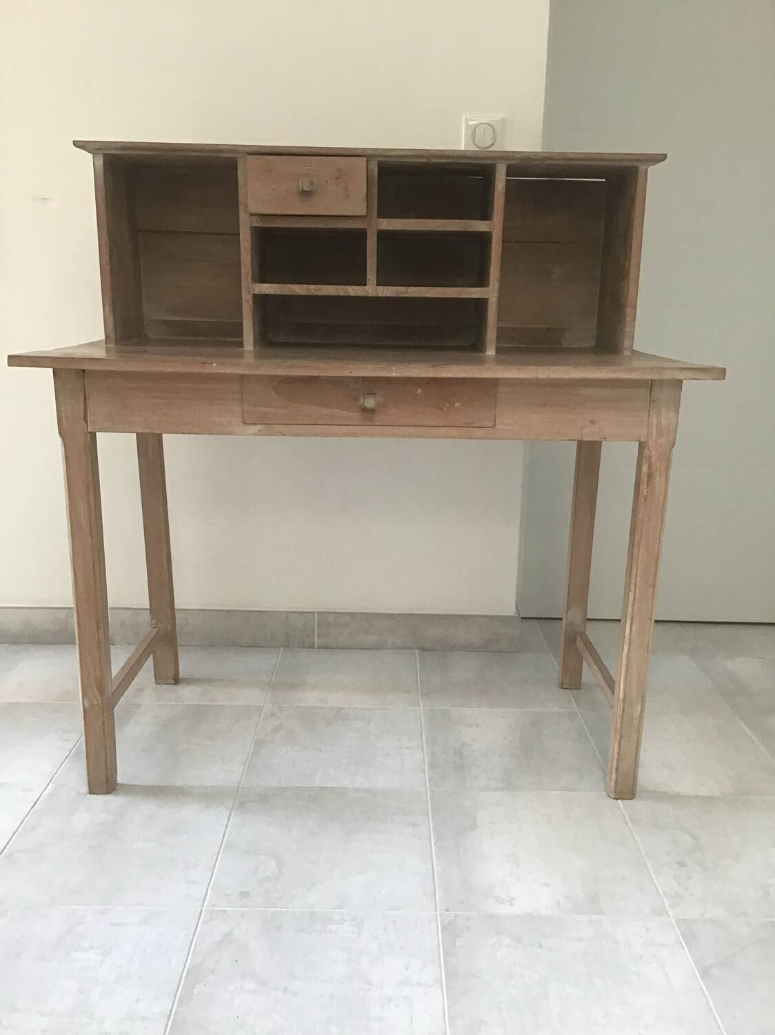 Wooden desk