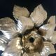 Ceiling lamp flower / golden leaves