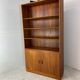 Vintage, Danish Scandinavian Design teak cabinet bookcase by Borge Mogensen for Soborg, 1960s