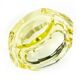Art Deco ashtray, crystal, Czechoslovakia, 1950s