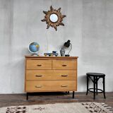 Ancienne commode chiffonnier semainier 1950