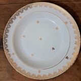 12 deep plates in Limoges porcelain