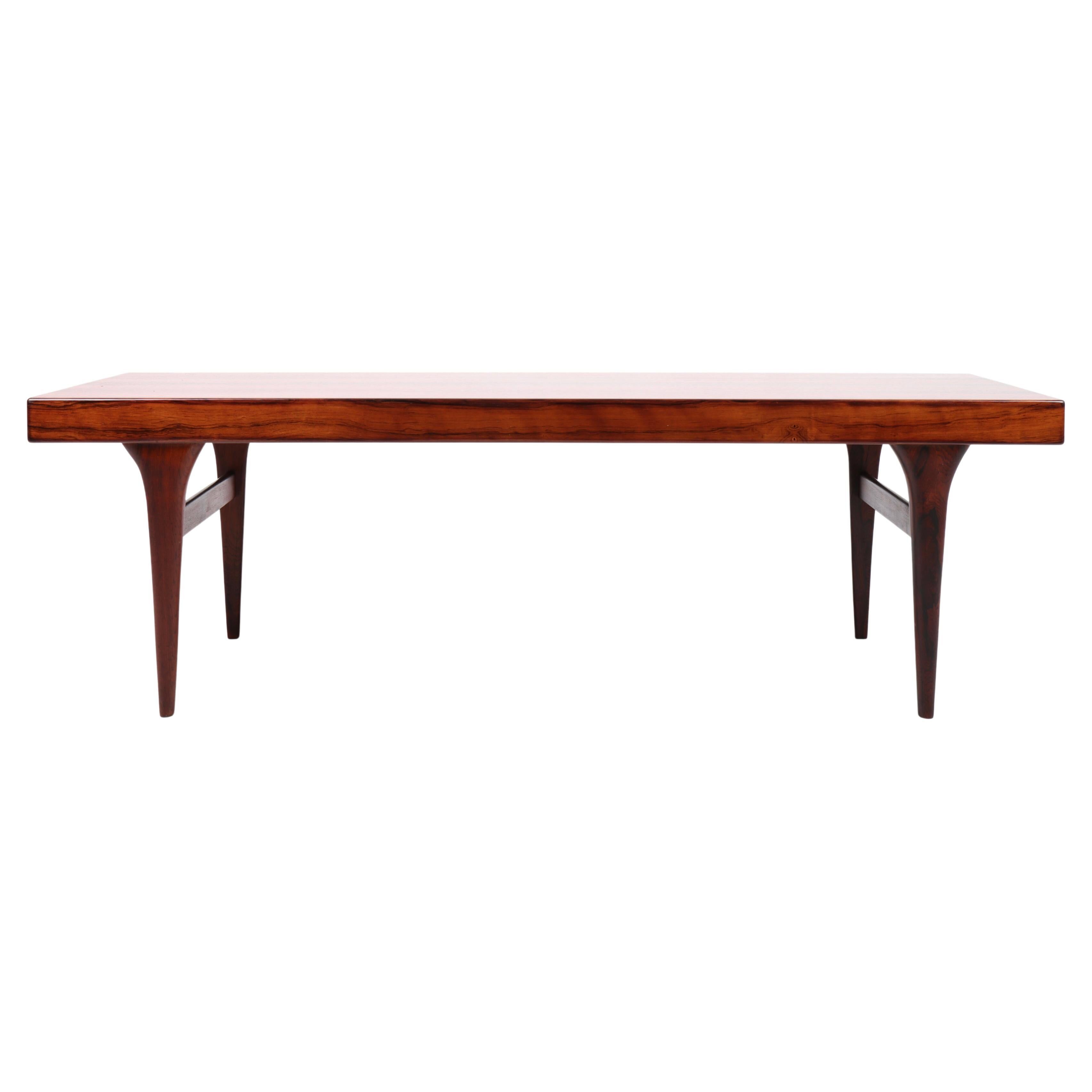Rosewood coffee table by Johannes Andersen Denmark 1960s