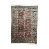 Carpet vintage afghan turkmen 161 x 242 cm