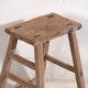 Pair of antique stools for bedside tables (circa 1900). Set of 2 pieces