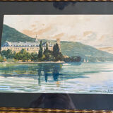 Aquarelle R Van Castelle