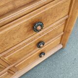 Guillerme and Chambron cabinet with ceramic handles