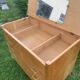 Dresser / dressing table vintage light wood 60s