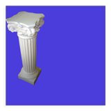 Corinthian column in staff
