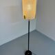 Old metal and persplex floor lamp, French design, vintage 60s