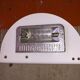 Halogen lamppost Bruno Gecchelin model Mezzaluna editor Skipper 1970