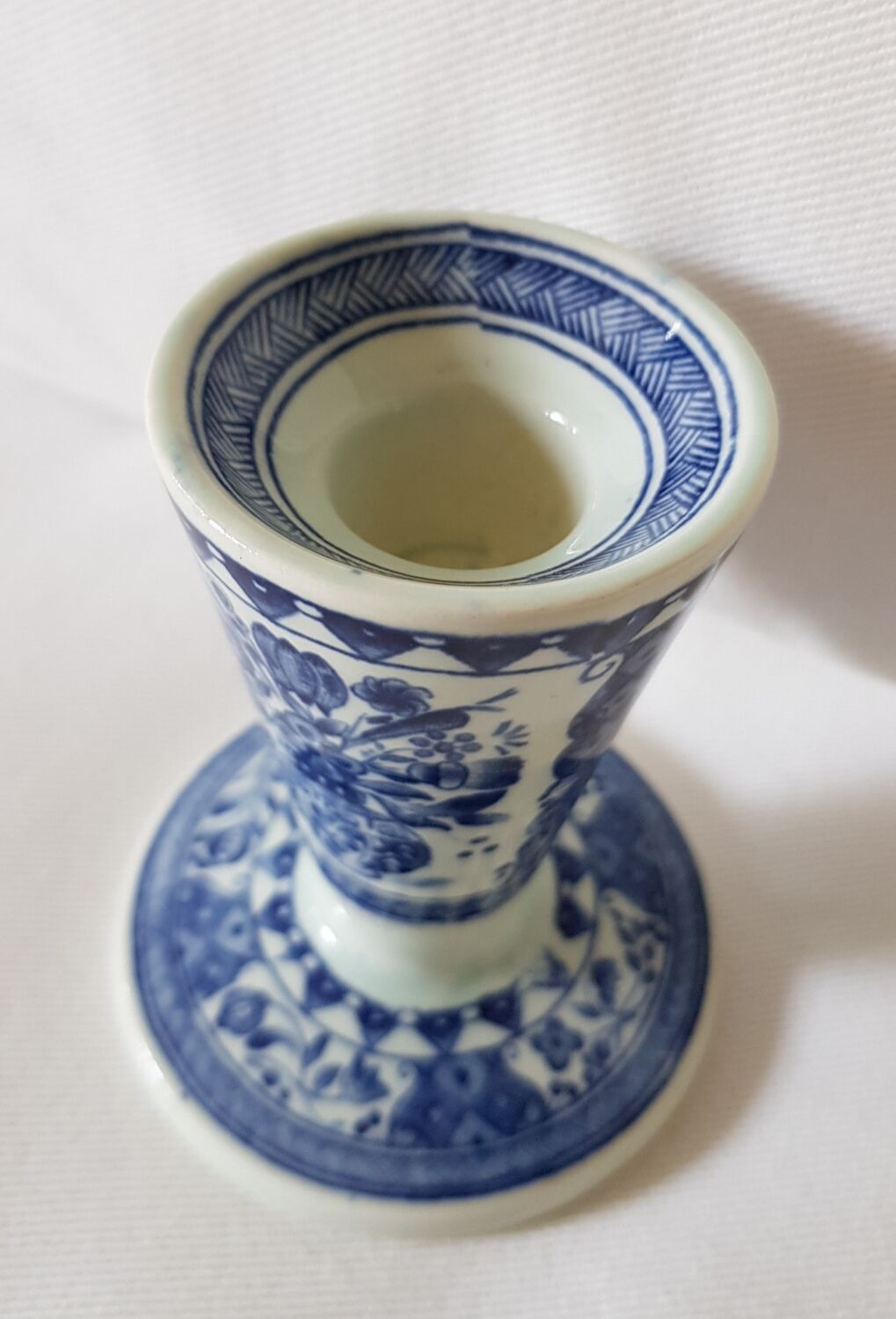 Bougeoir bleu blanc, Royal Sphinx Maastricht