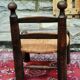 Petite chaise de cheminée