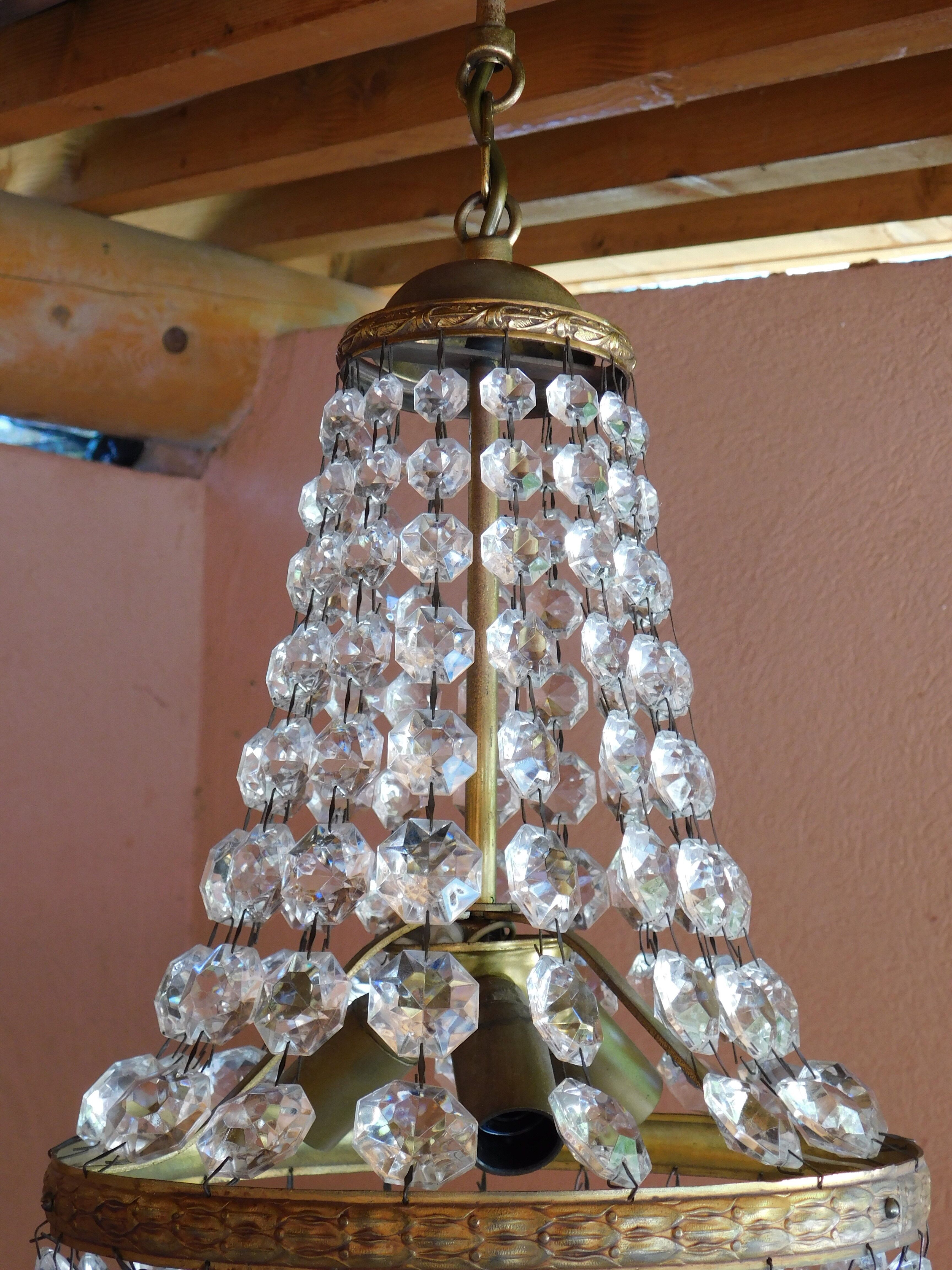 Hot air balloon chandelier - 25 cm