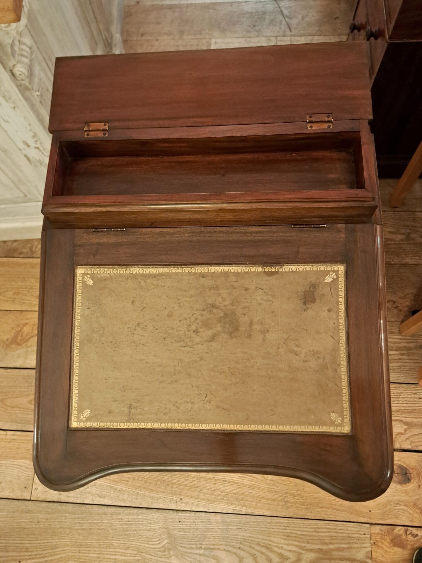 Bureau Davenport en acajou