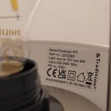 Table lamp “Flowerpot VP3”, Verner Panton para &Tradition, Movimiento