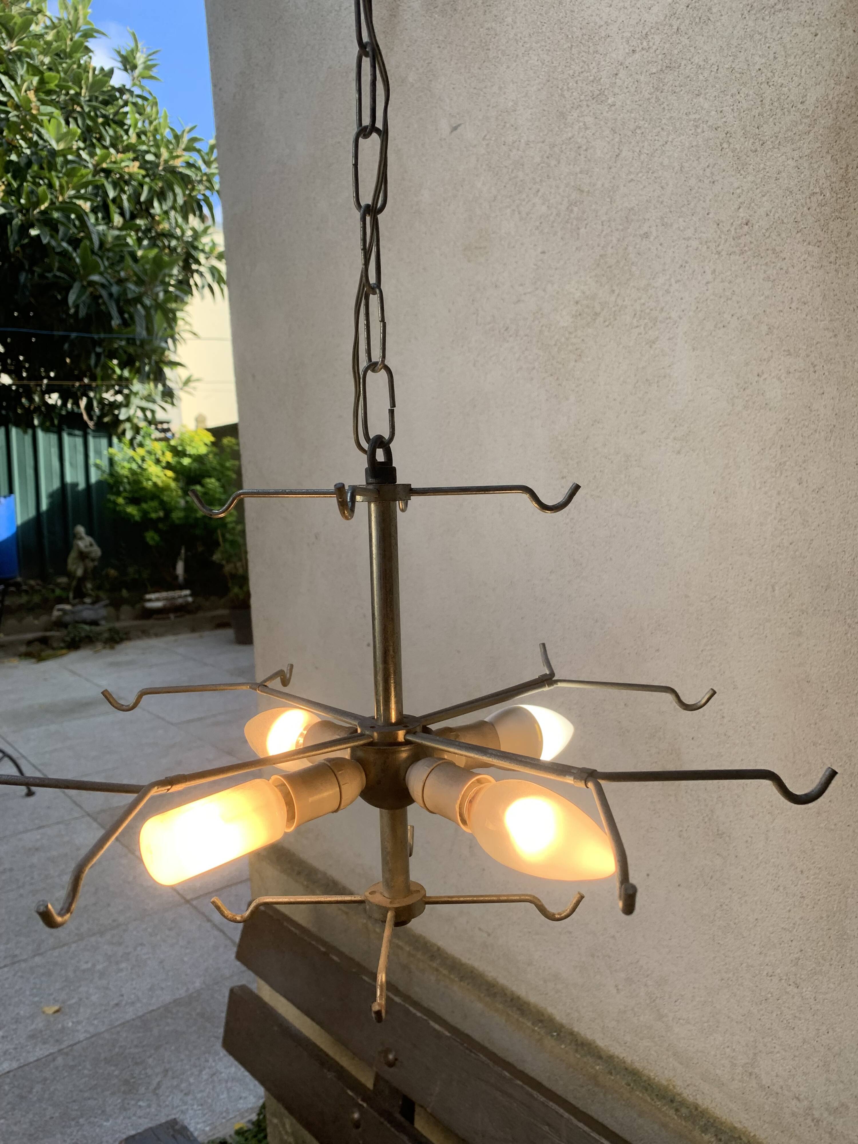 Blown glass chandelier from Murano