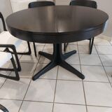 Vintage Baumann extendable table 1970s