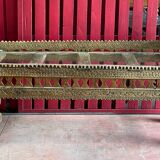 Afghanistan, un ancien porte jarres  en bois de cèdre, milieu 19éme. Porte-cruches
