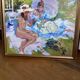 Oil painting on canvas, dimensions: height - 69 cm - width - 82 cm