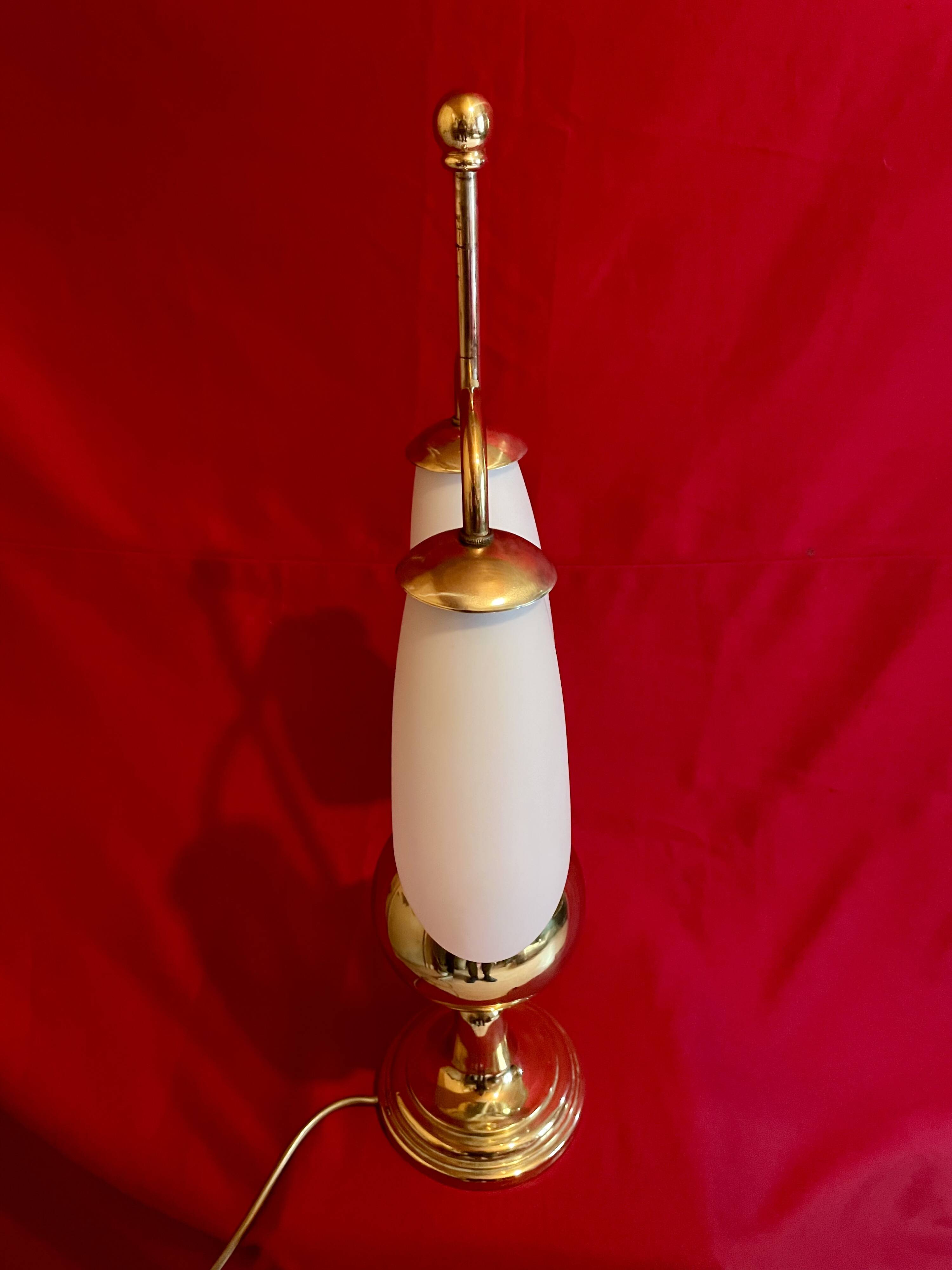 Italian-made lamp, "Lunel" type, from the 50s