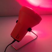 Orange infrared lamp by Condel / vintage 70s