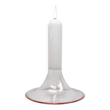 Murano glass hanging lamp for Leucos Italy, 1970s