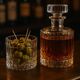 Crystal carafe and ice bucket from Val Saint Lambert – Elegance for the bar.
