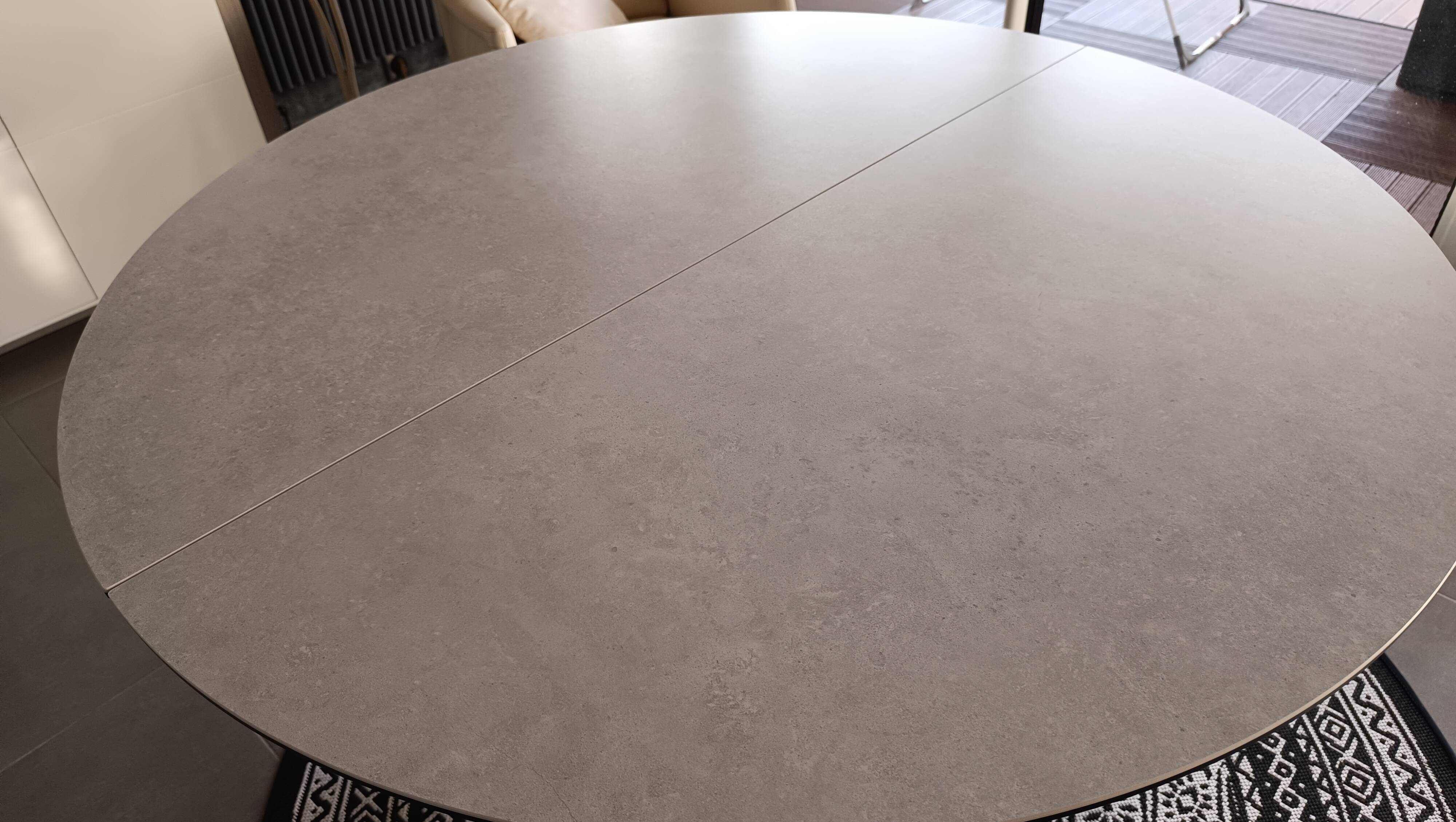 Ceramic dining table