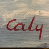 Oil on canvas by Odette Caly.