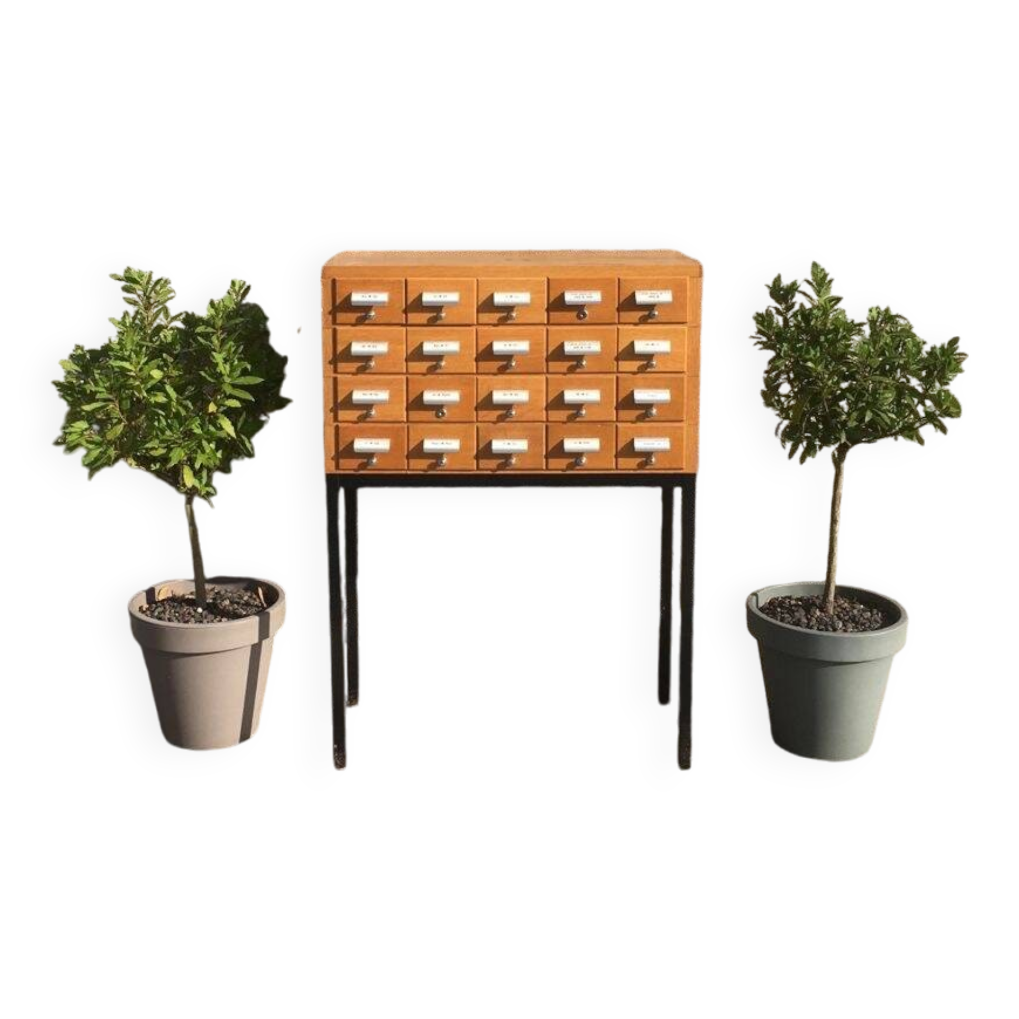 Bookcase with drawers