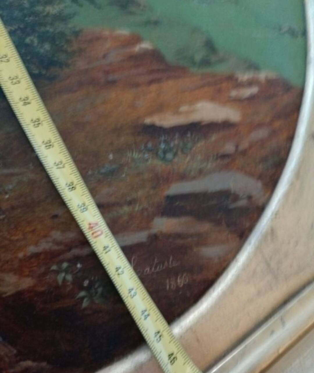 Huile sur toile, Lataste, XIXème