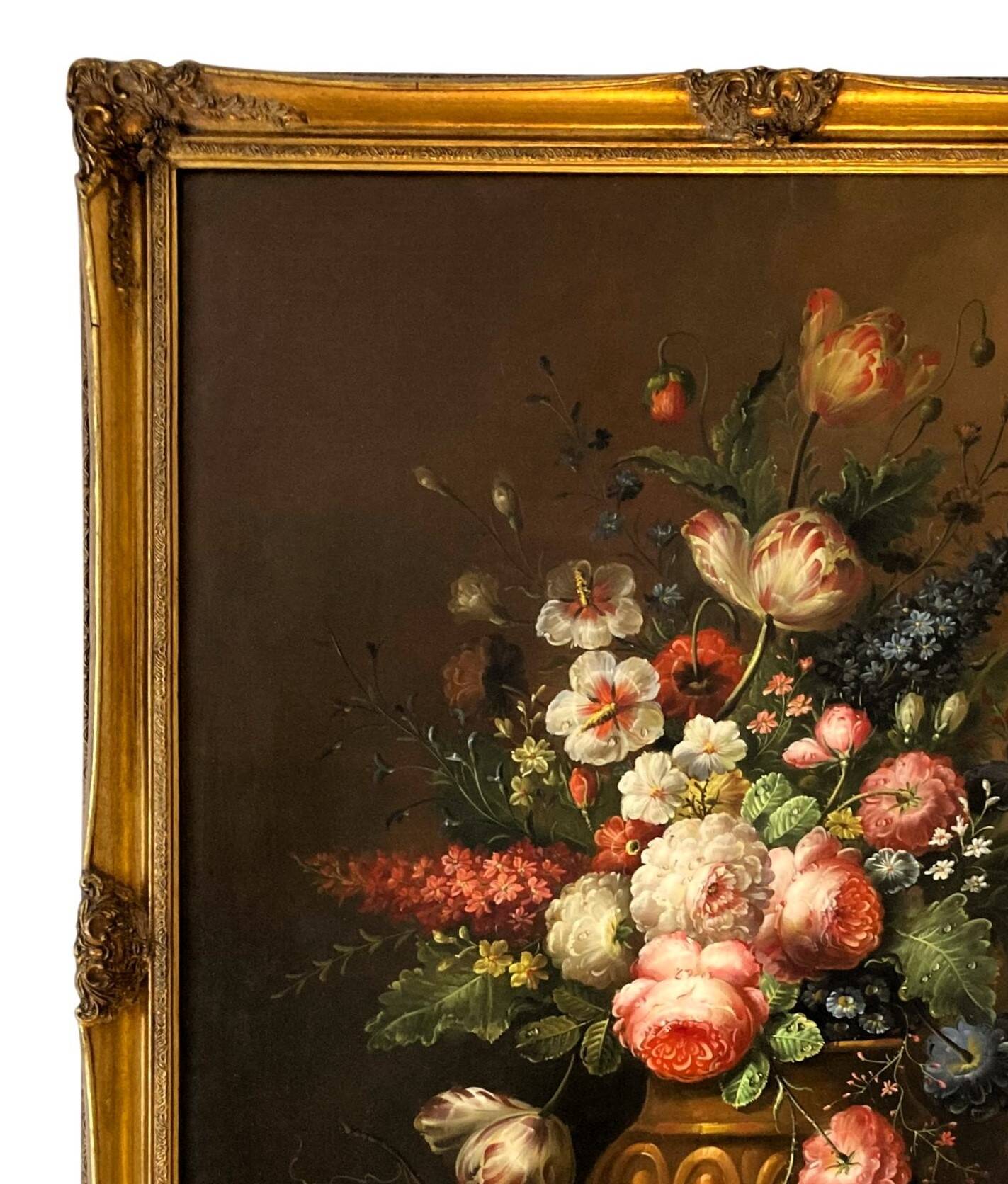 Still life signed by Elias Jozsa, Hungarian painter.