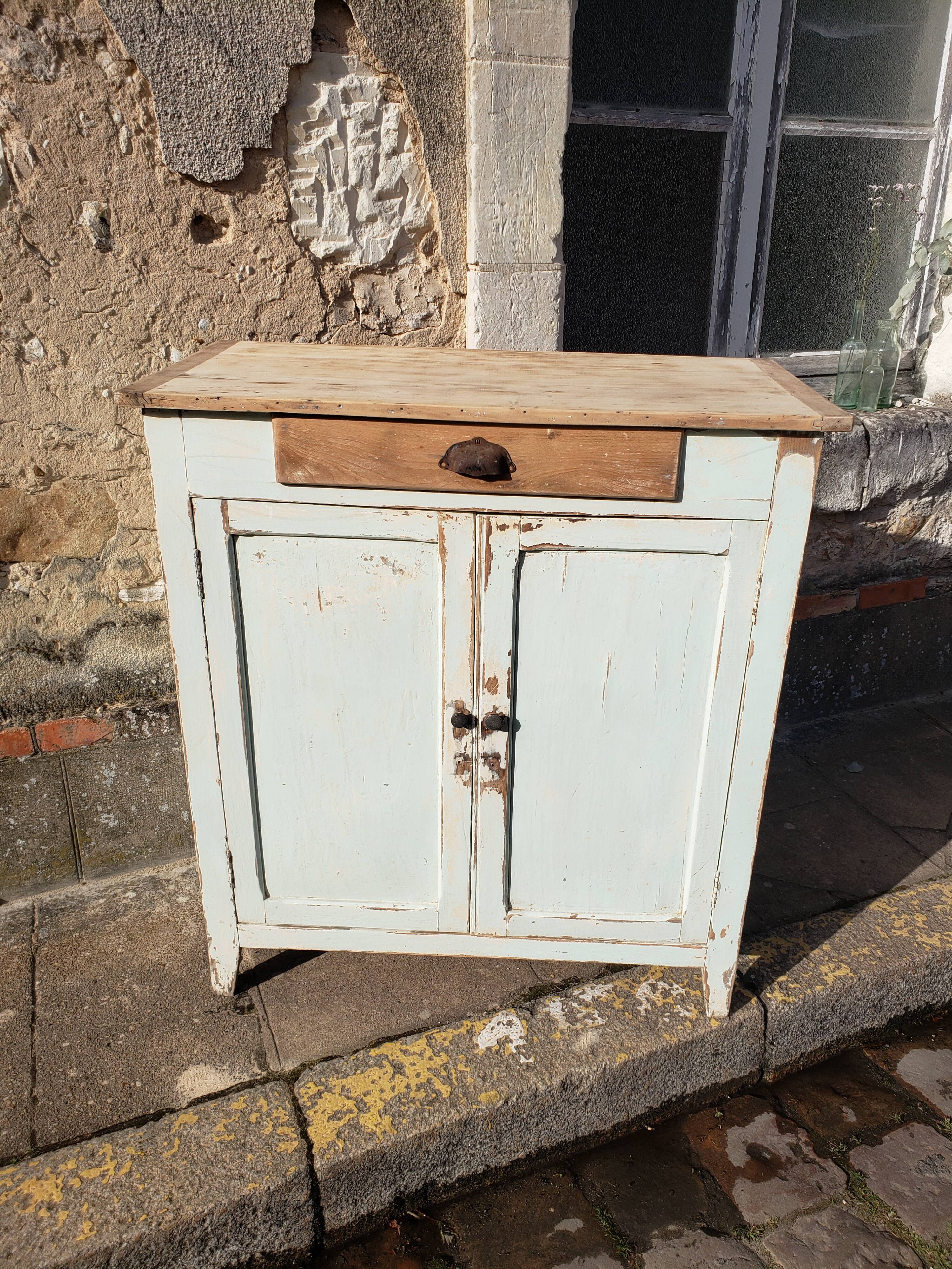 Parisian buffet patina old "anglet"