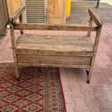 Old wooden bench