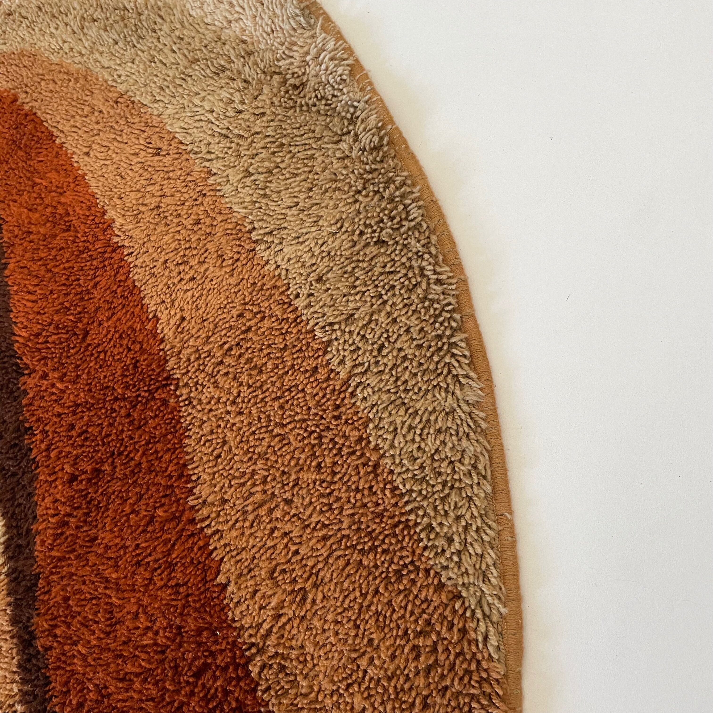 Vintage High Pile Rya rug by Prinstapijt Desso, Netherlands, 1970s