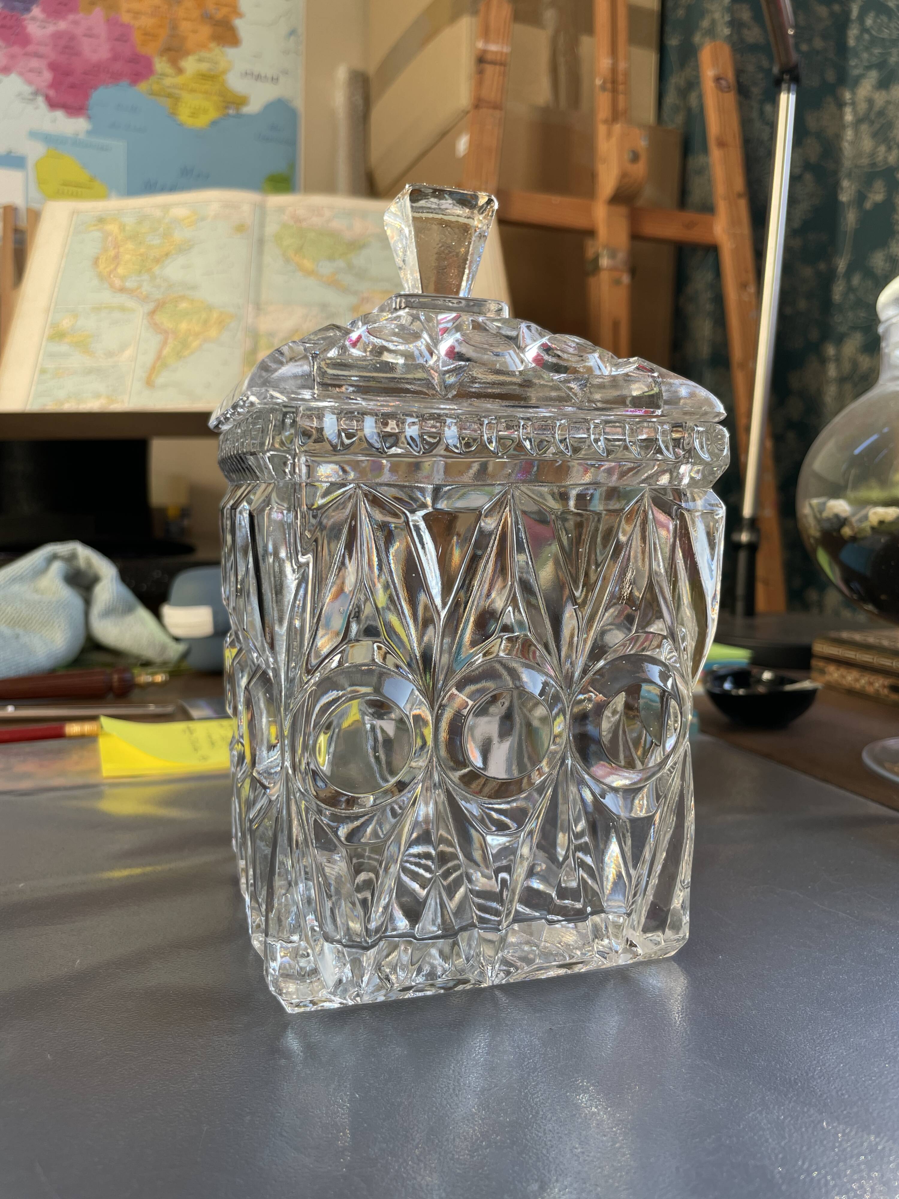 Square candy box
