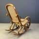 Vintage bentwood rocking chair, 1960s