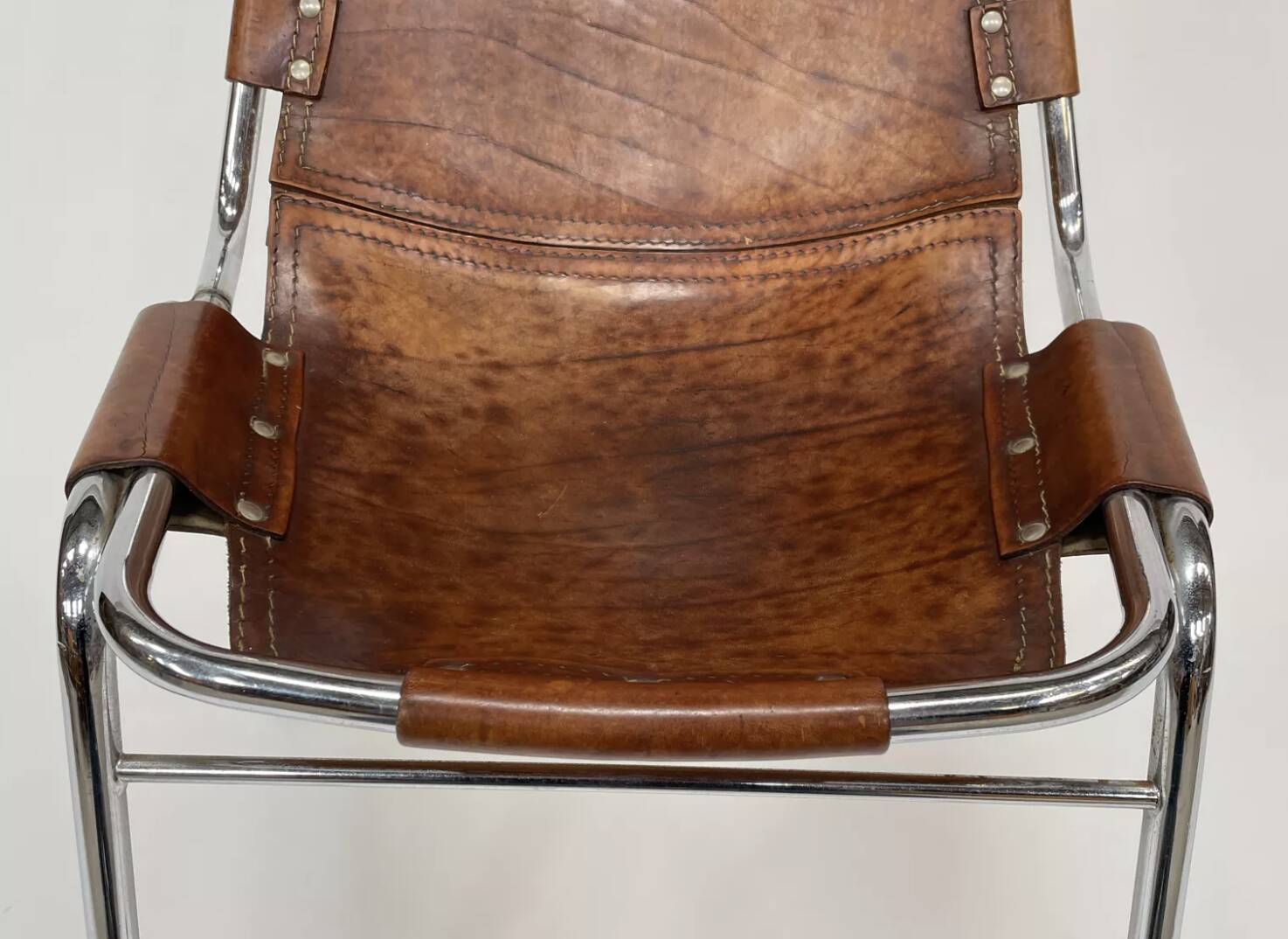 Mid Century Dal Vera Les Arcs Cognac Chair Design